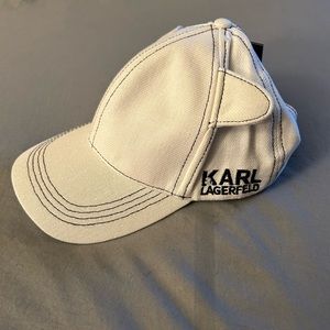 Karl Lagerfeld Cat Ear Baseball Hat